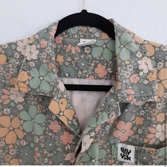 Lucy & Yak Carmen Floral Boilersuit Organic Cotton The Tay Print Womens S - Picture 5 of 14